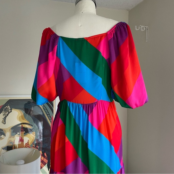 V347 CURRENT AIR MultiColor Maxi Dress - Picture 7 of 12